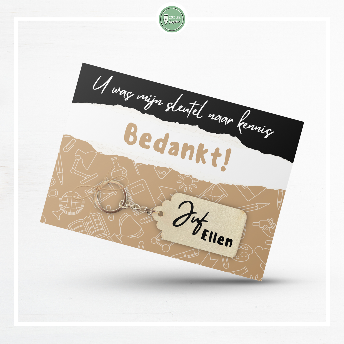 Keycard for a teacher or master