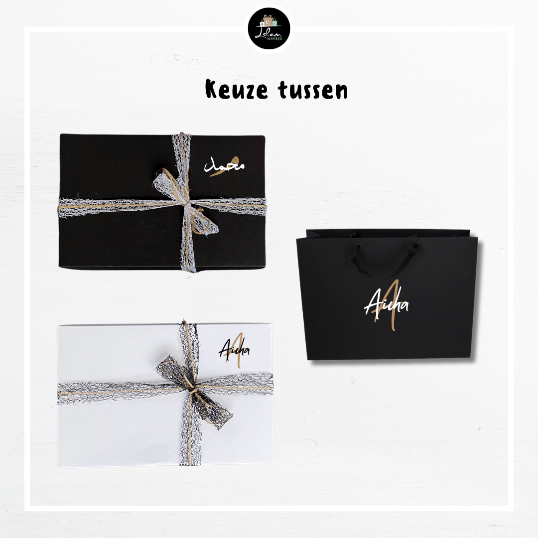 Giftbox of giftbag voor een vrouw