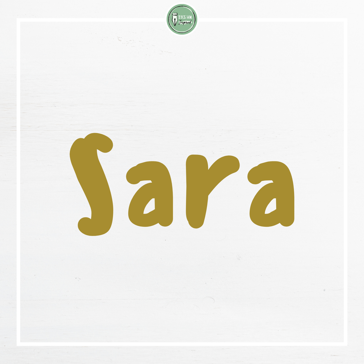 Vinyl name stickers
