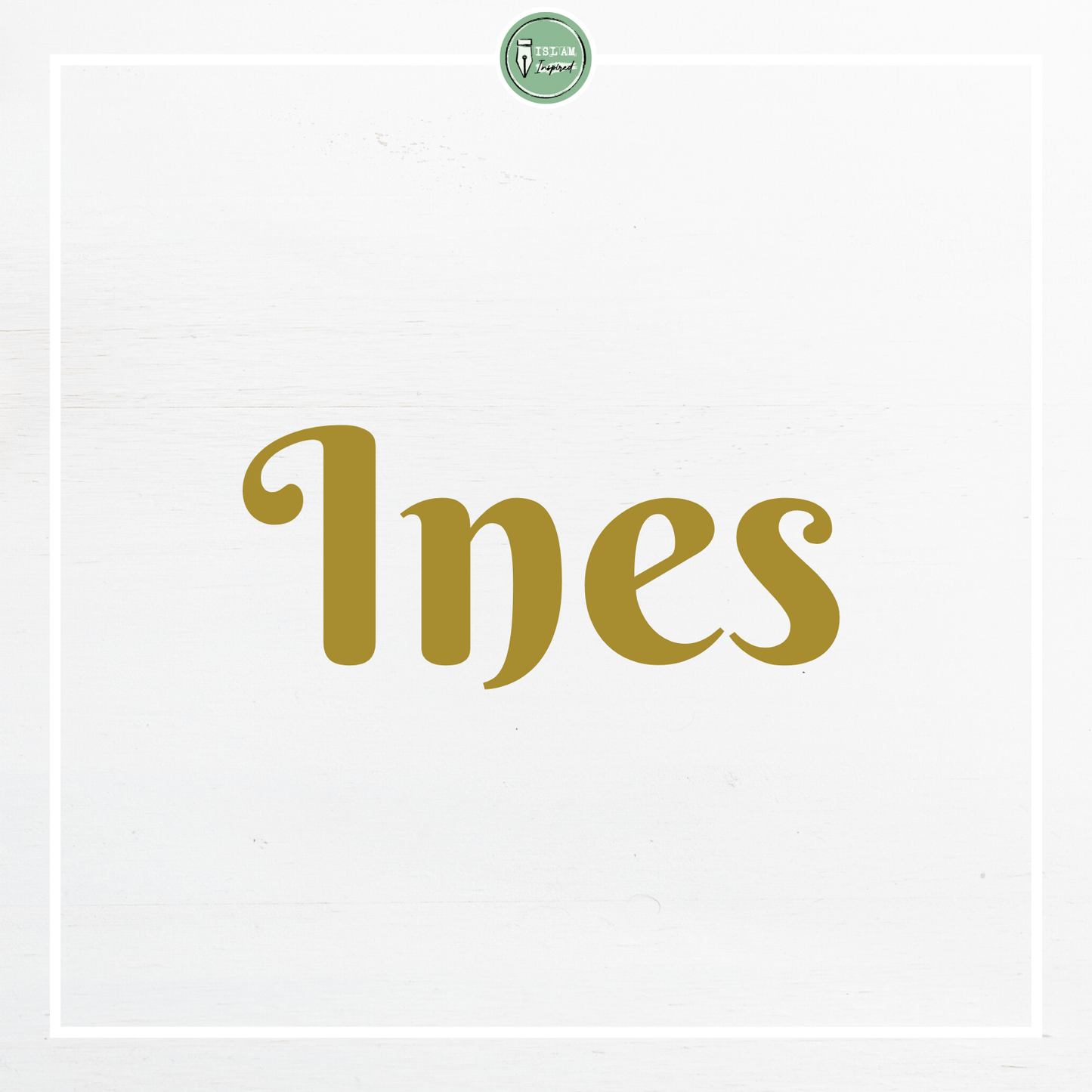 Vinyl name stickers