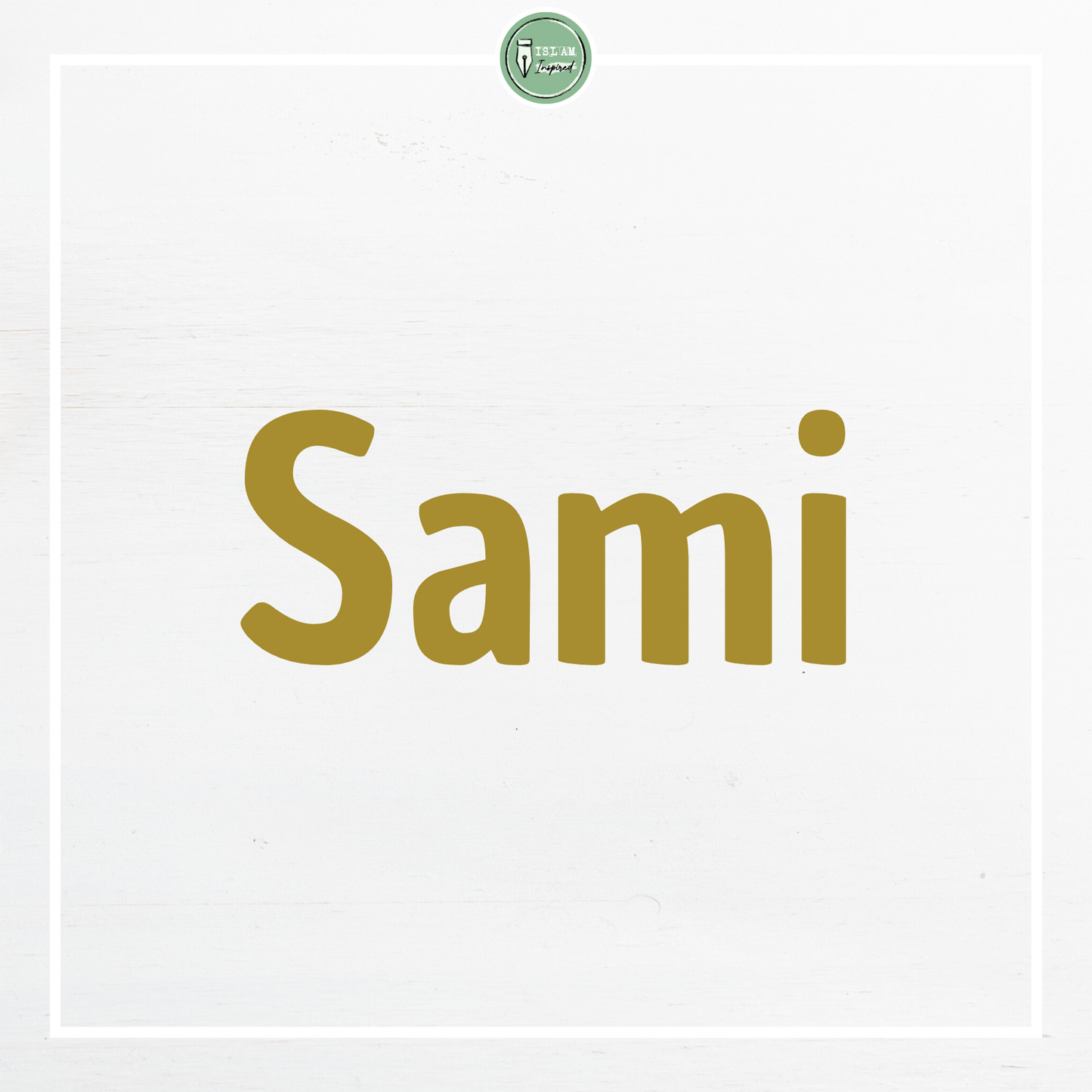 Vinyl name stickers