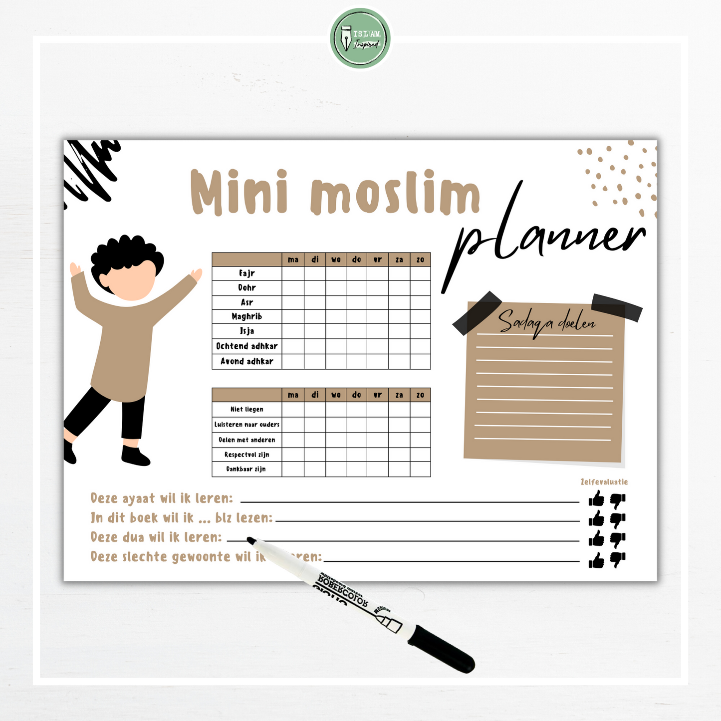 Mini Muslim Planner