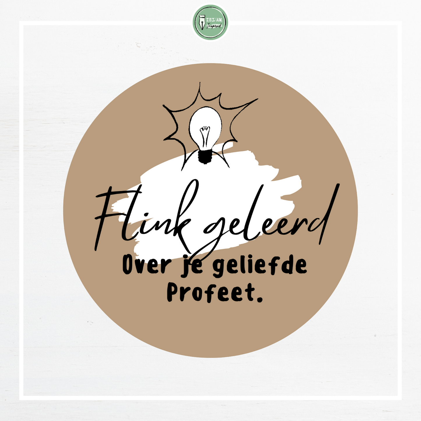 Vel met Islamitische beloningsstickers