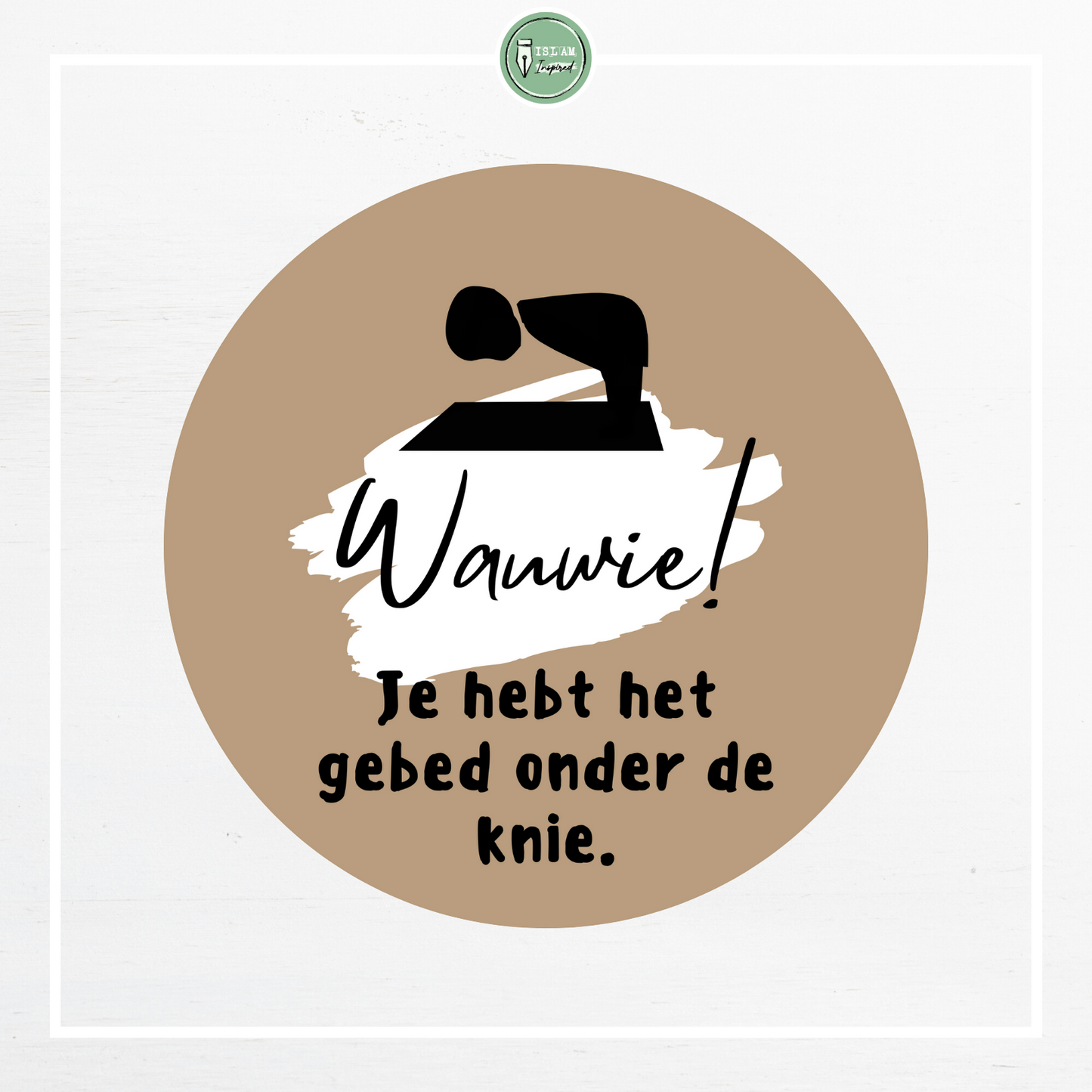 Vel met Islamitische beloningsstickers