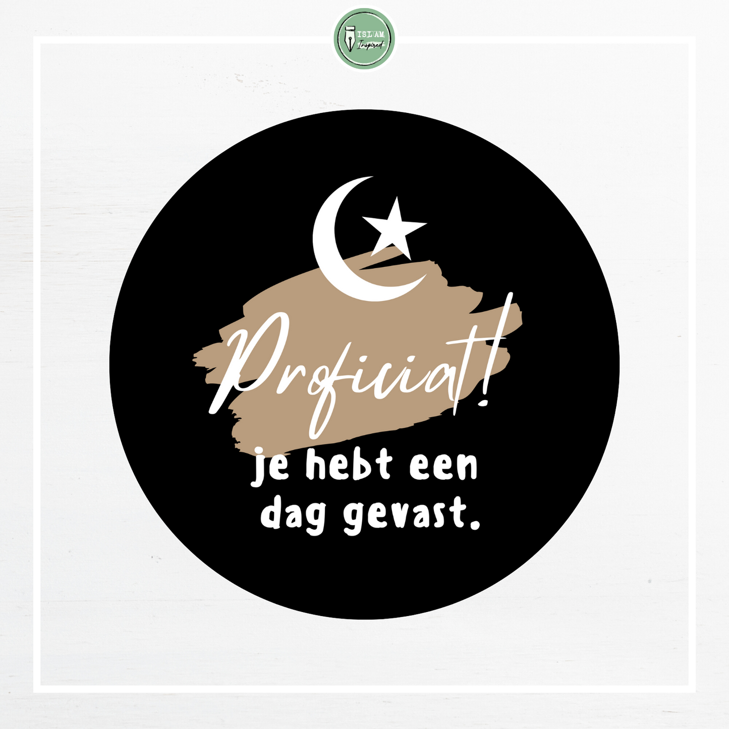 Vel met Islamitische beloningsstickers