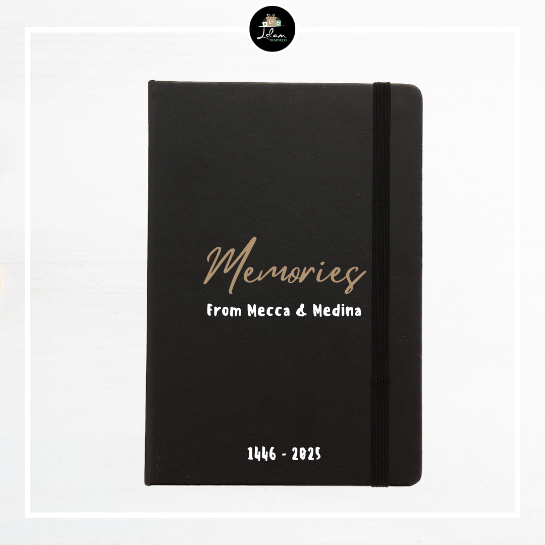 Notitieboek 'Memories from Mecca & Medina'