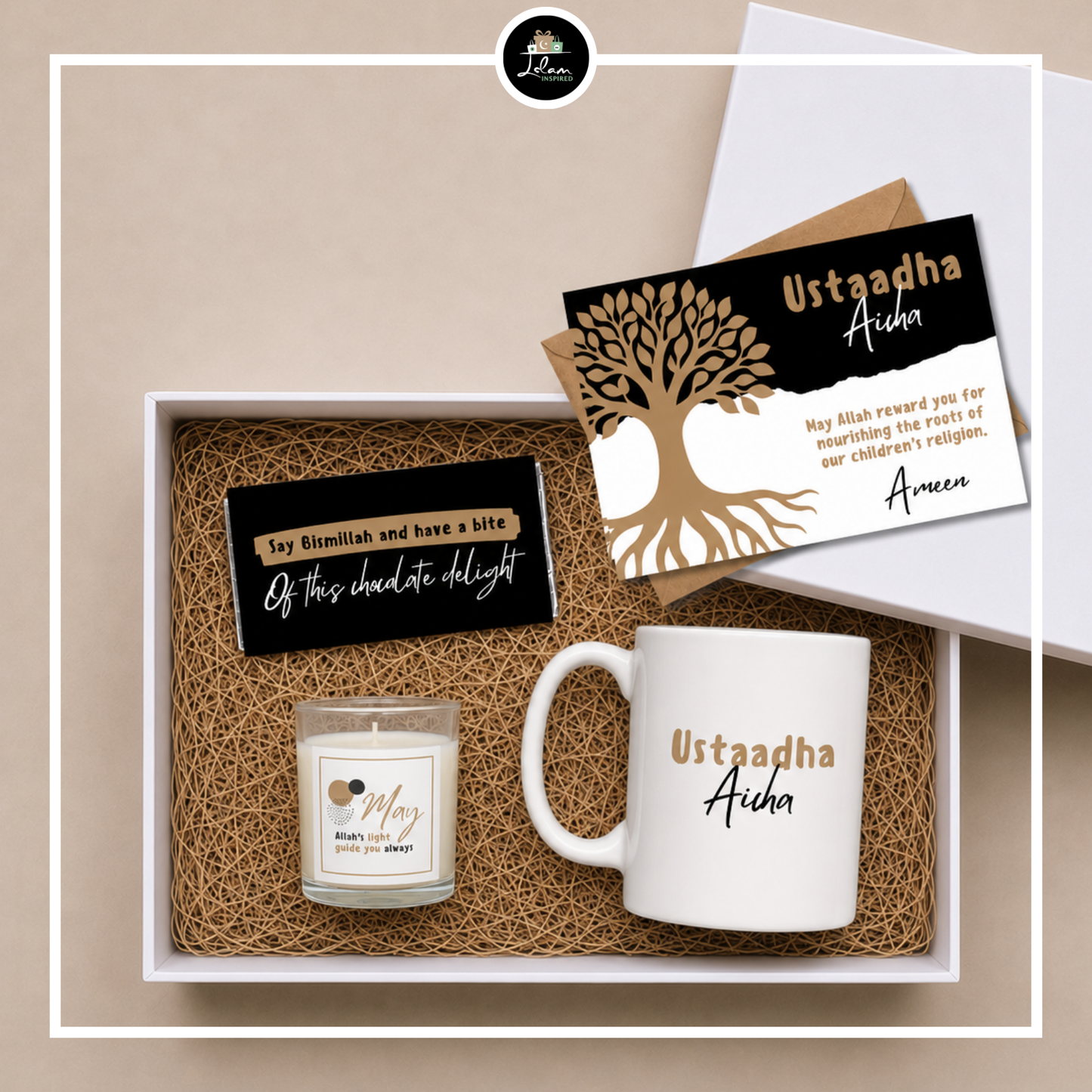 Coffret cadeau pour un ustaadh ou un ustaadha