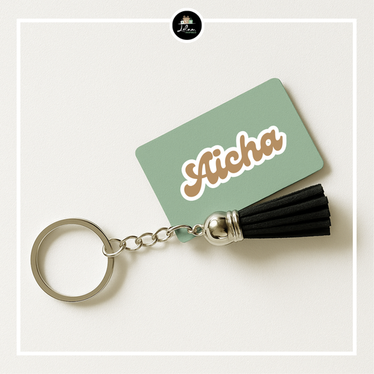 Gepersonaliseerde sleutelhanger 'Gen Z & Gen Alpha style'