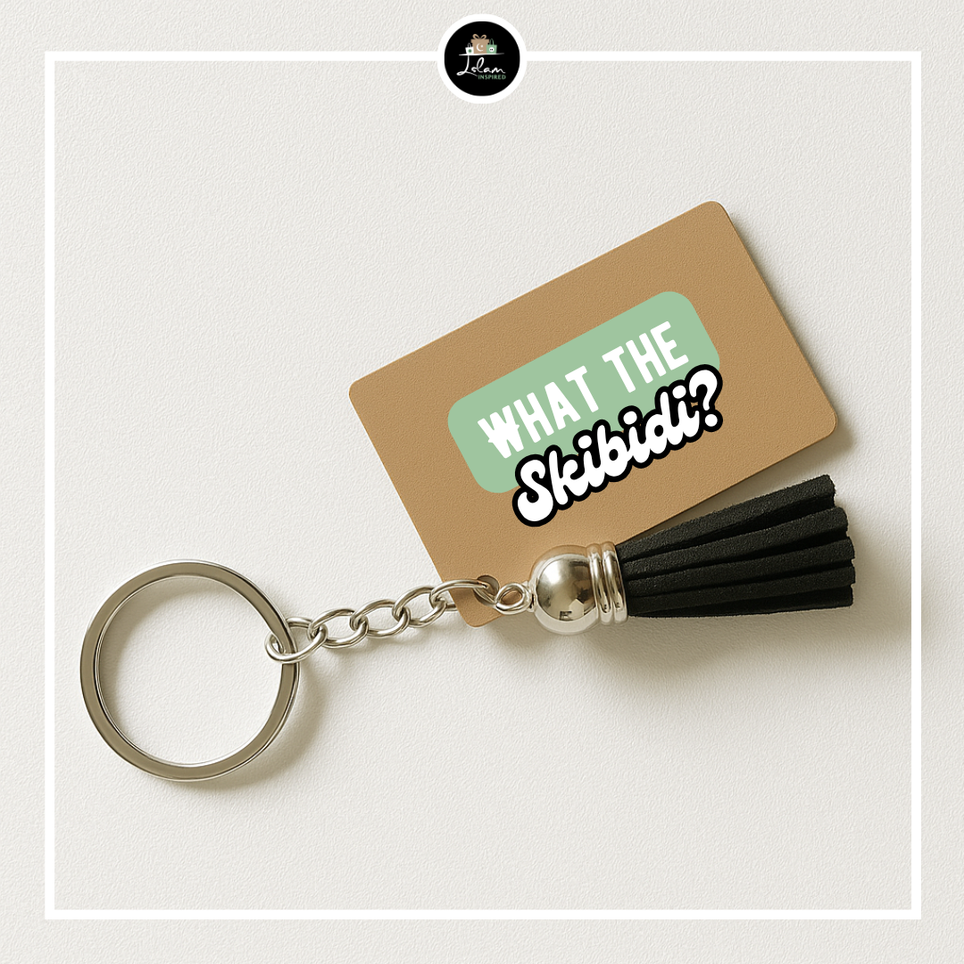 Sleutelhanger 'What the skibidi?'