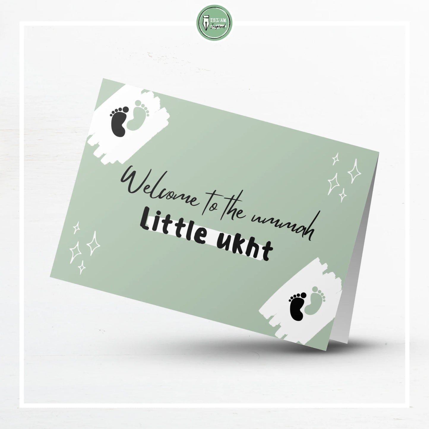 Personalized XL gift box for a newborn