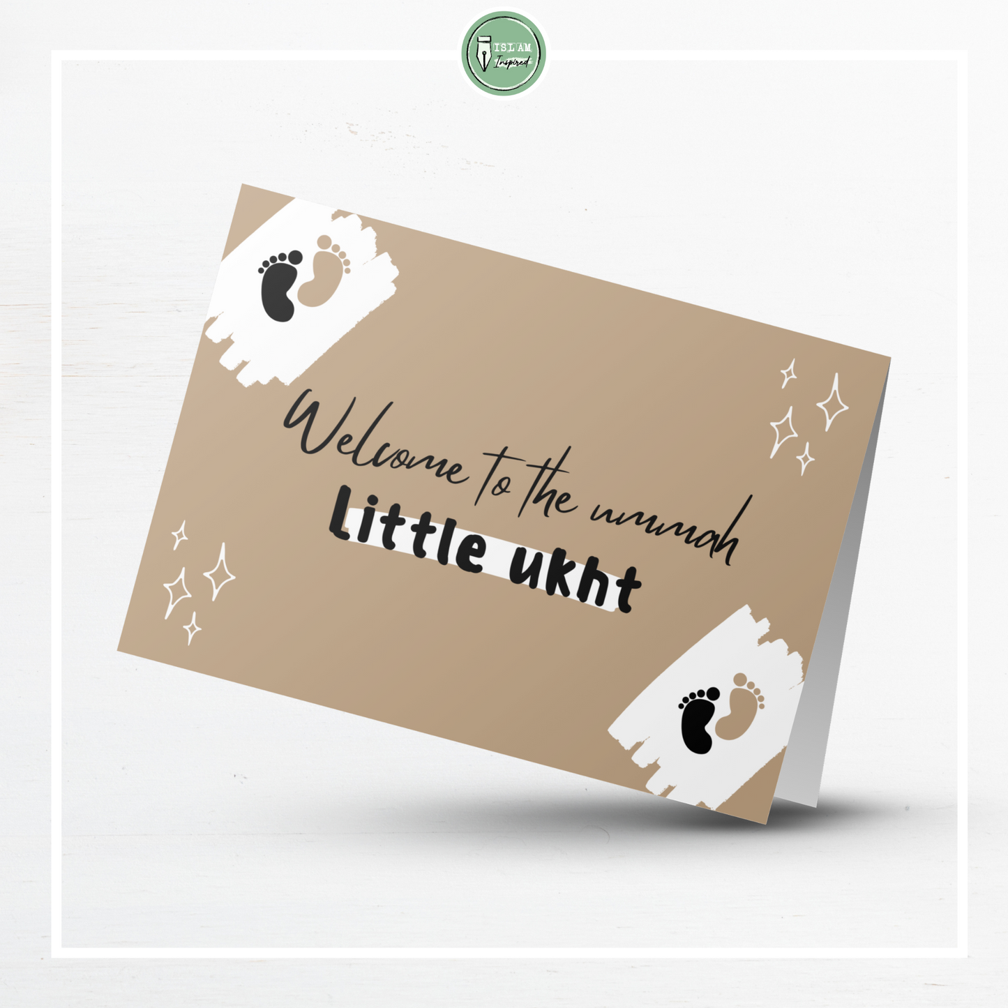 Brievenbus cadeautje voor een pasgeboren meisje ‘little ukht'