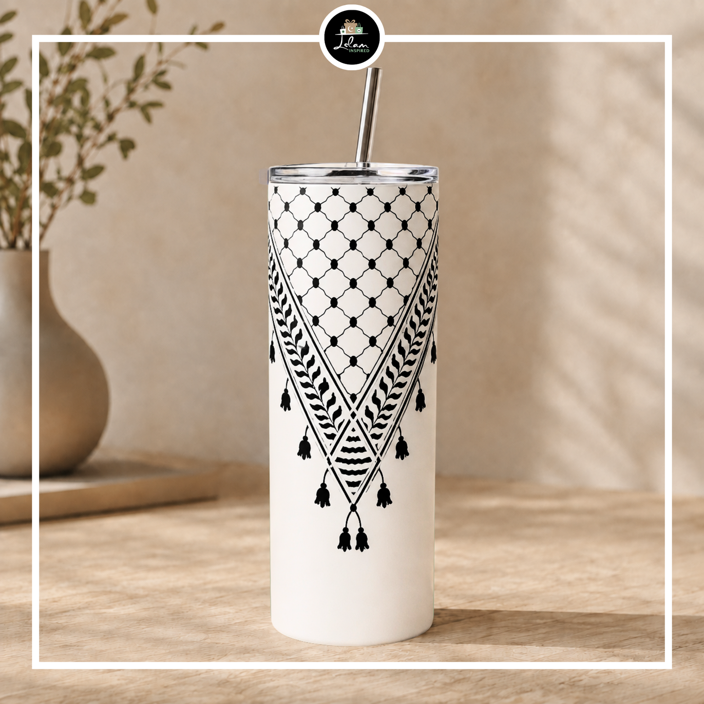 Tumbler 'Keffiyeh'