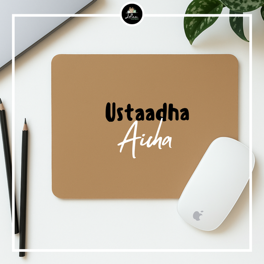 Gepersonaliseerde muismat voor een ustaadh(a)
