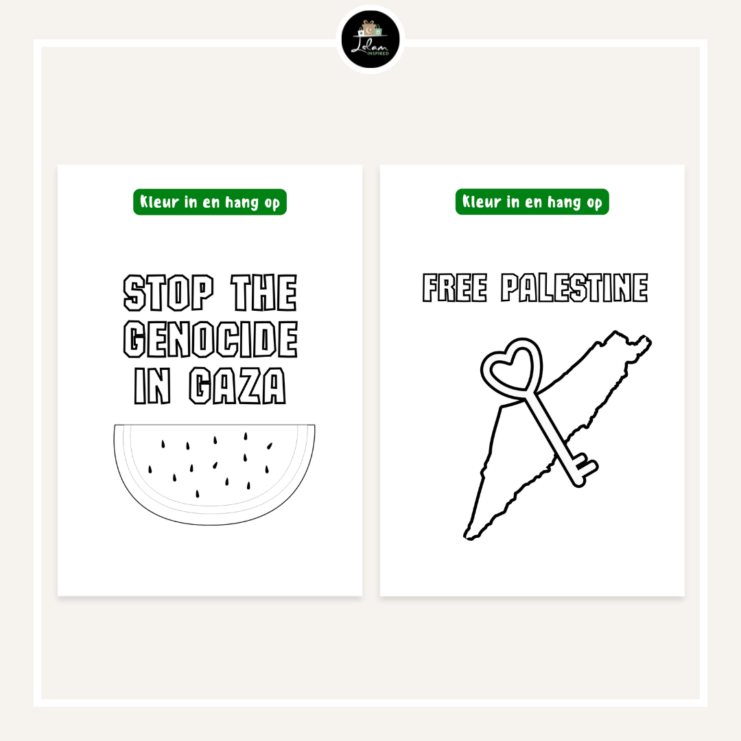 Interactieve Palestina printable
