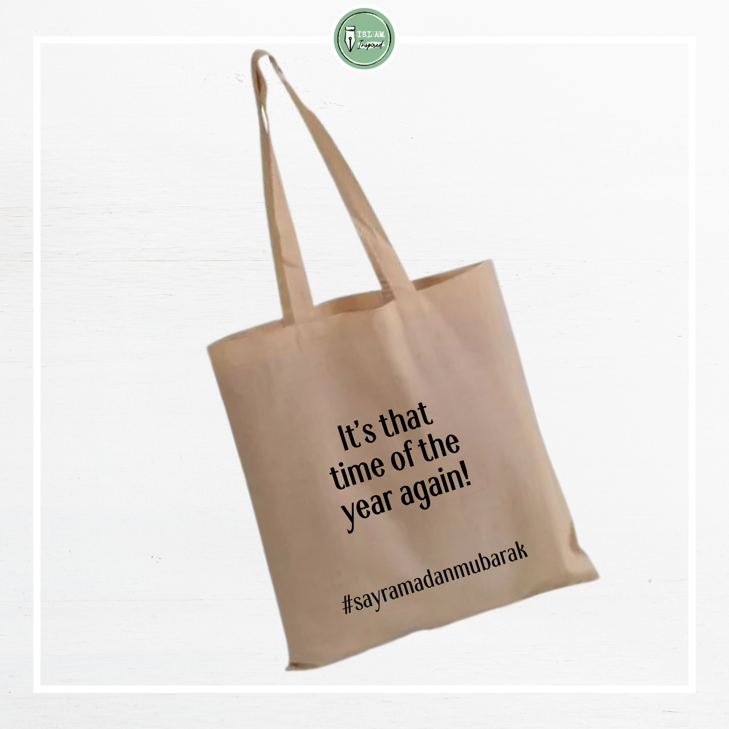 Totebag 'It's that time of the year again!'