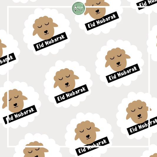 Eid Mubarak sticker 'schaap'