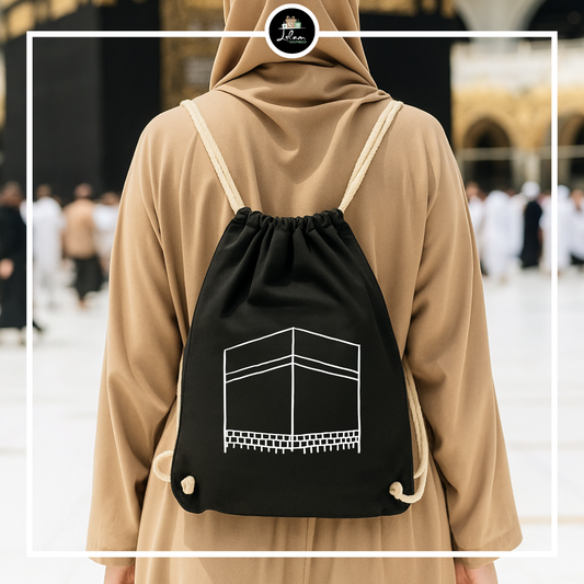 Trekkoord tas 'Kaaba'