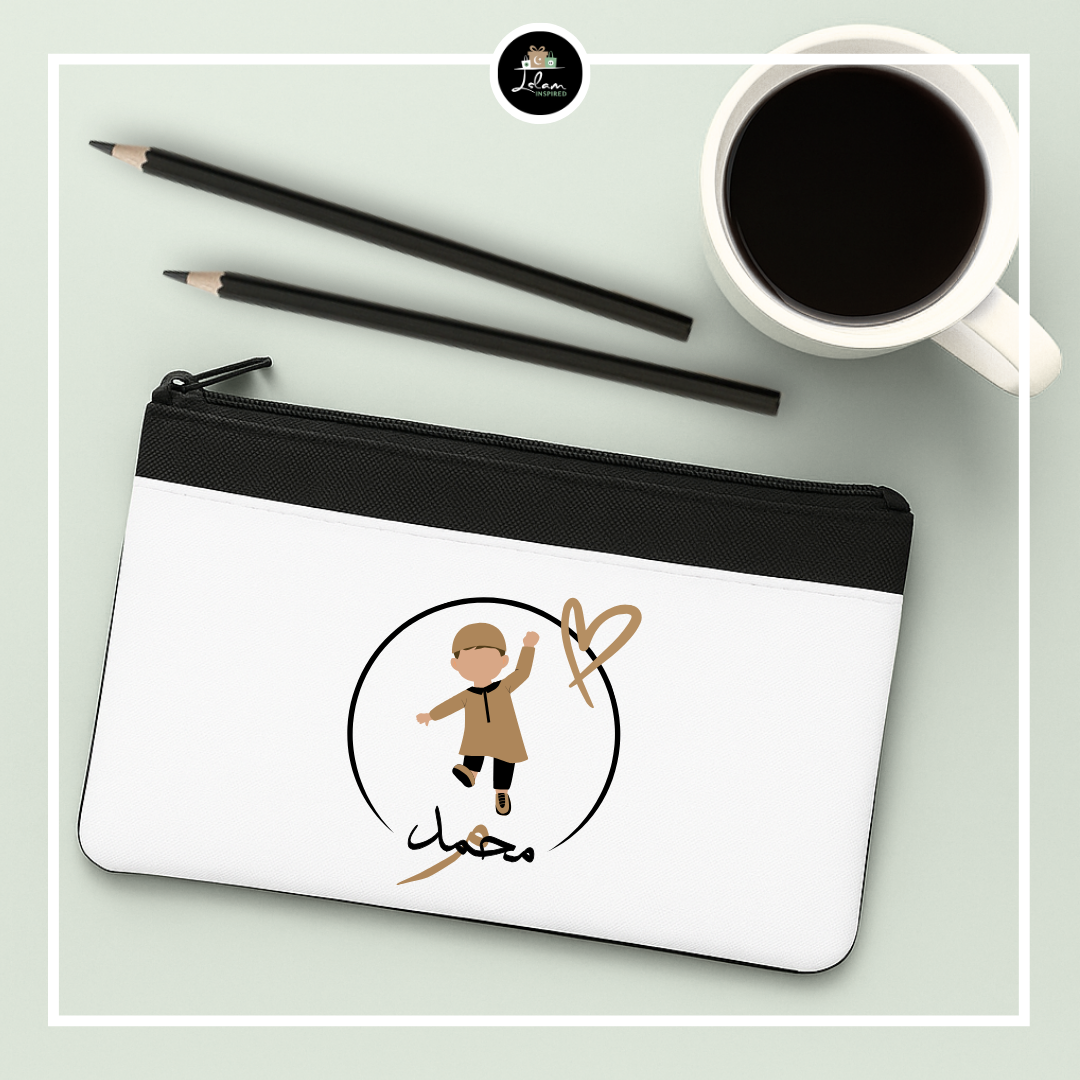 Gepersonaliseerde etui voor een moslimjongen