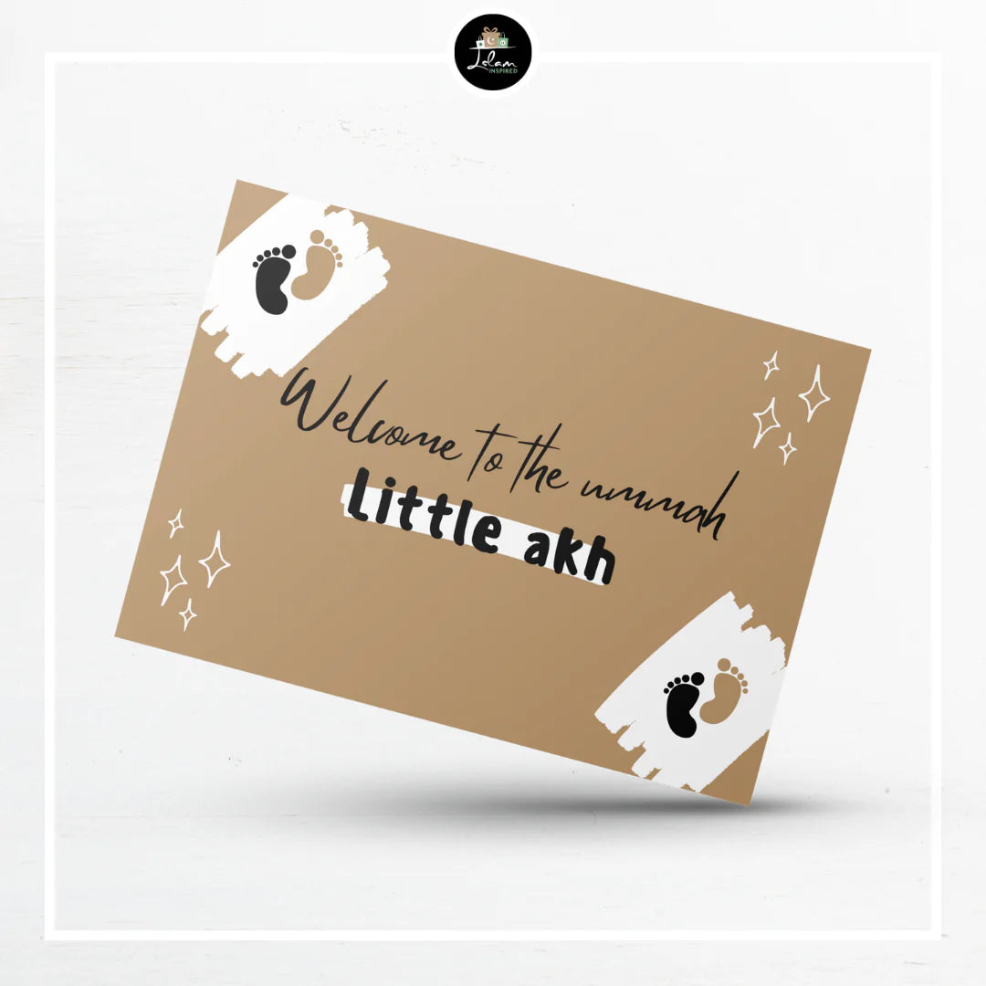 Gepersonaliseerde giftbox voor een pasgeborene met spaarpot