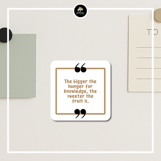 Magneet 'Hunger for knowledge'