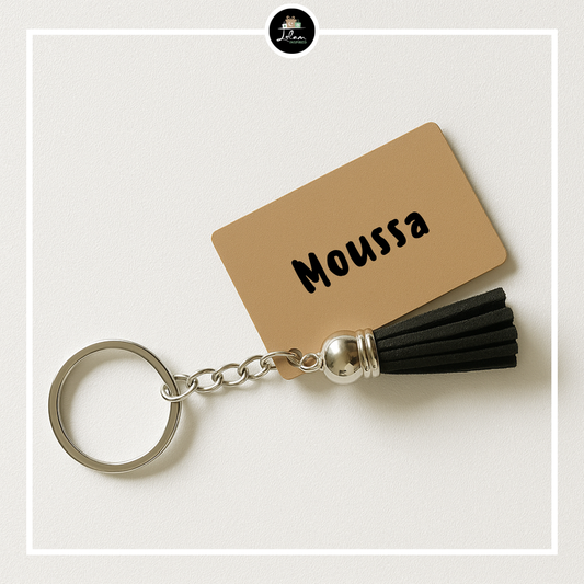 Gepersonaliseerde sleutelhanger - stoer