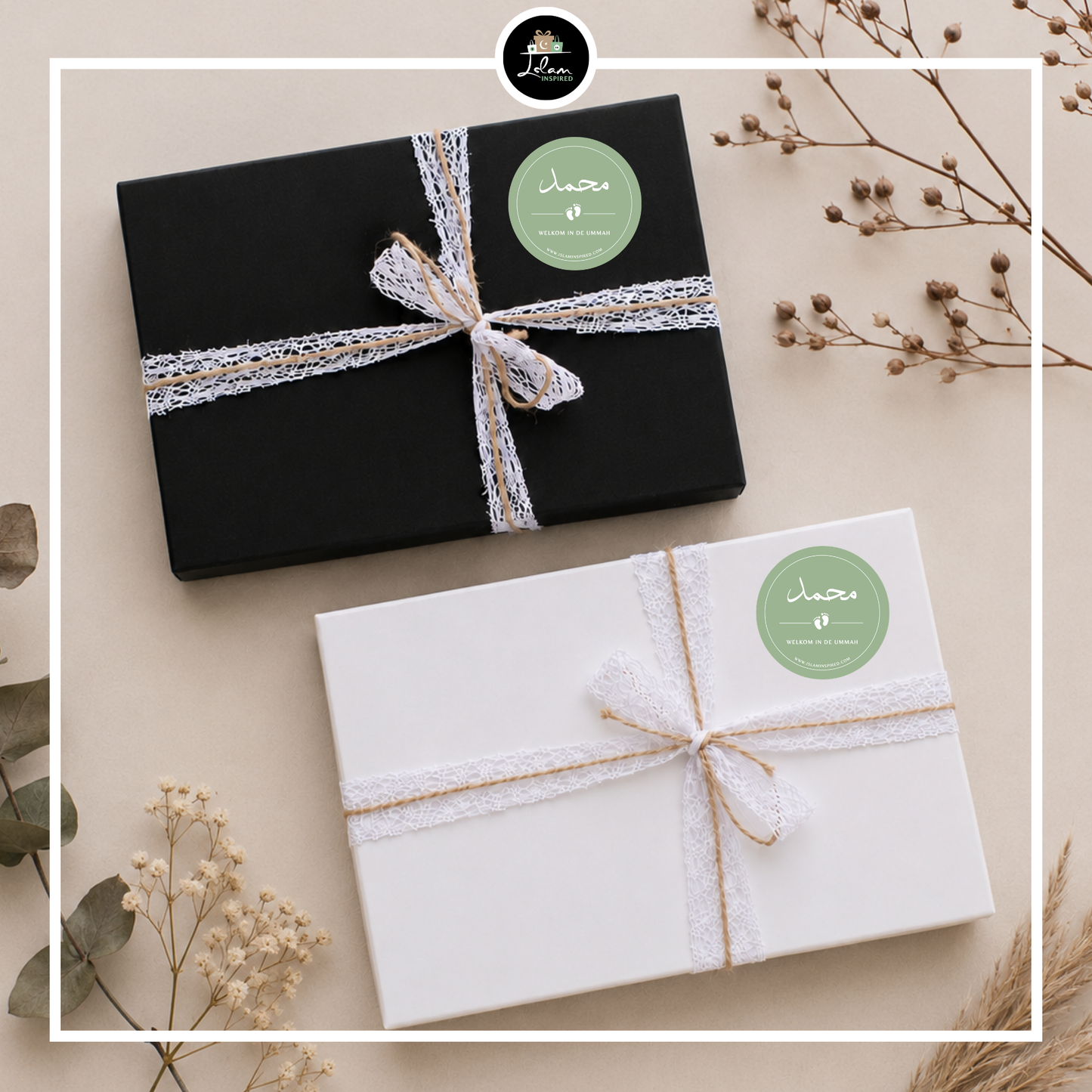 Personalized XL gift box for a newborn