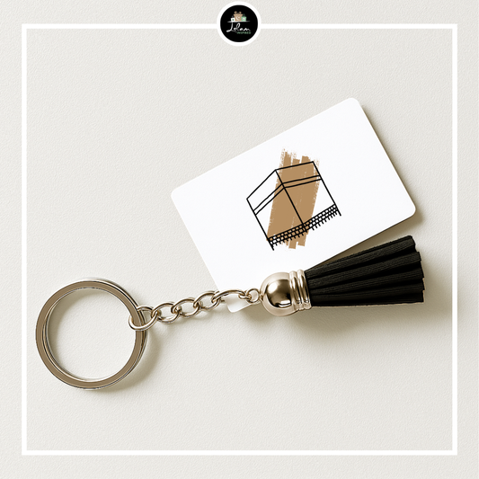 Sleutelhanger met Kaaba illustratie
