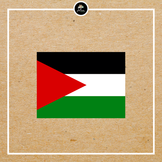 Sticker Palestina (vlag)