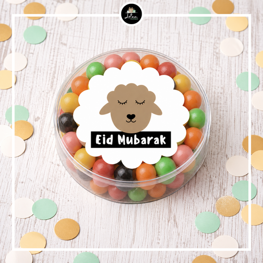 Eid Mubarak doosje met Dragibus 'Schaap'