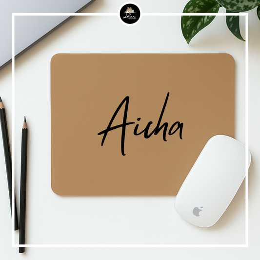 Gepersonaliseerde muismat - sierlijk