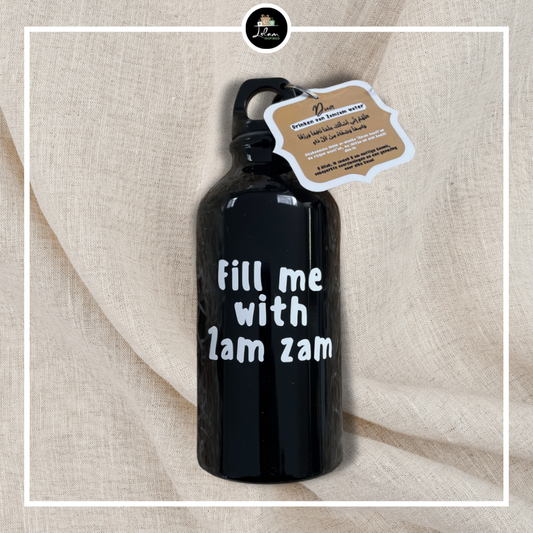 Aluminium drankbus 'Fill me with Zamzam'