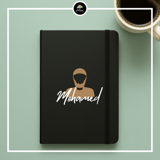 Gepersonaliseerd notitieboek met baard illustratie
