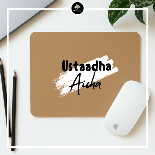 Gepersonaliseerde muismat voor een ustaadh(a)