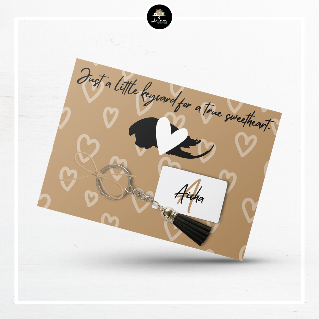 'Just a little keycard for a true sweetheart'