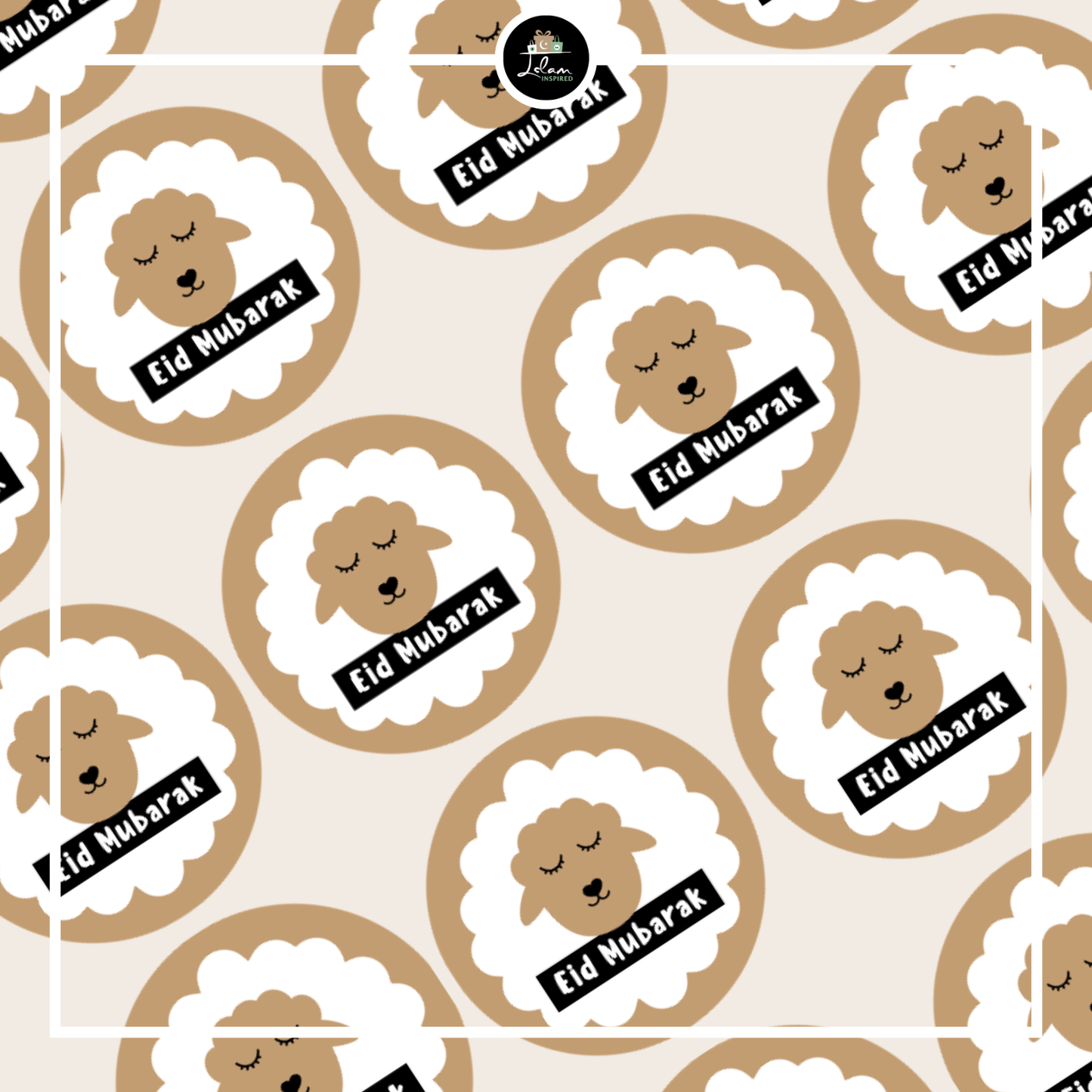 Eid Mubarak sticker 'sheep'