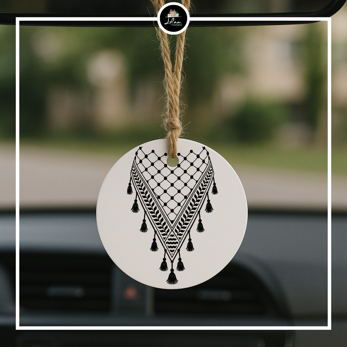 Gelamineerde tag 'Keffiyeh'