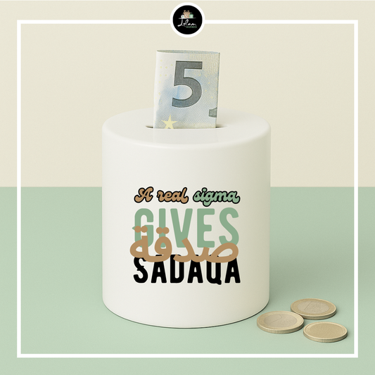 Spaarpot 'A real sigma gives sadaqa'