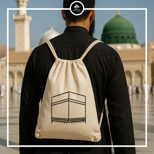 Trekkoord tas 'Kaaba'