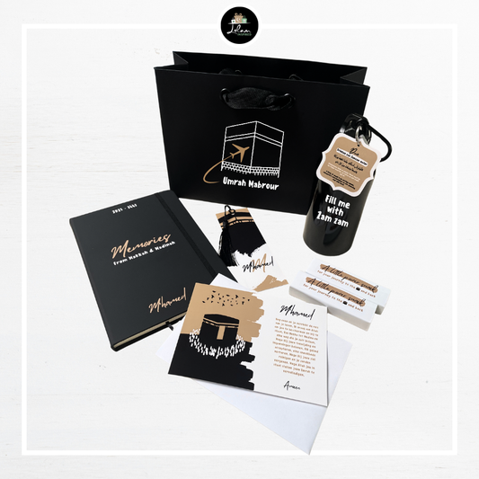 Giftbag voor iemand die op Umrah/hajj vertrekt