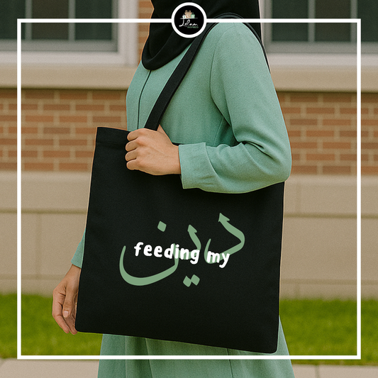 Totebag 'Feeding my deen'