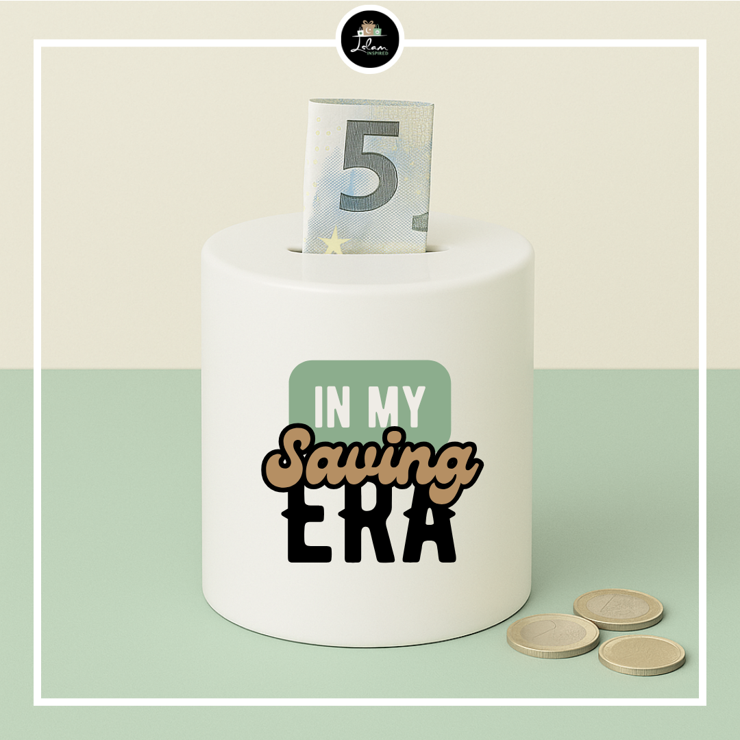 Spaarpot 'In my saving era'