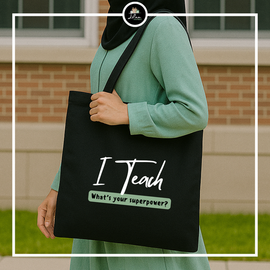 Totebag 'I teach, what's your superpower?'