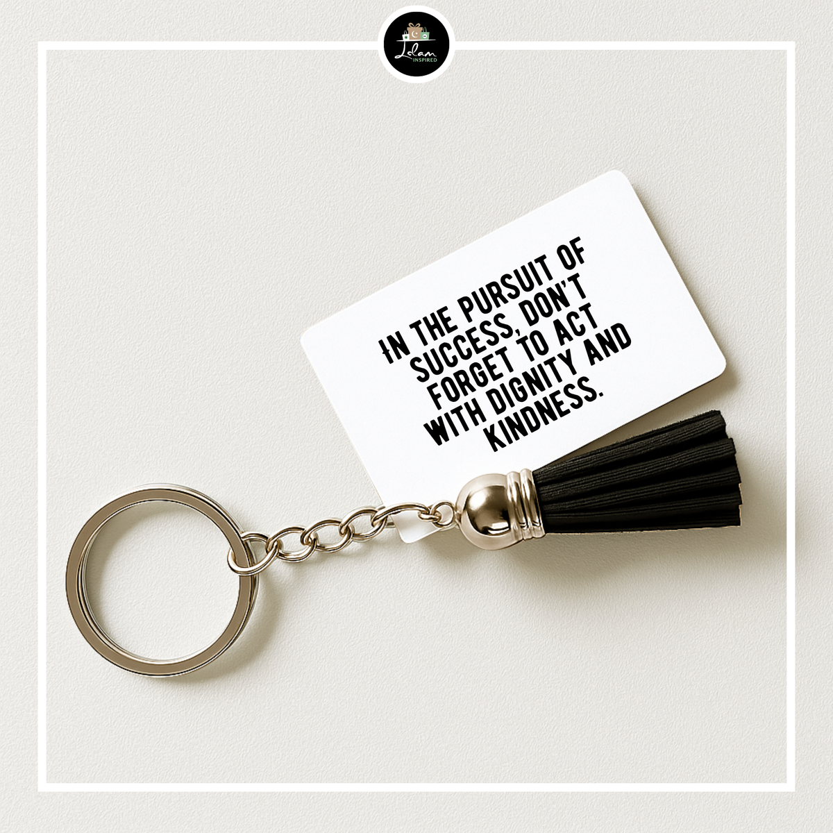 Sleutelhanger 'The pursuit of success'