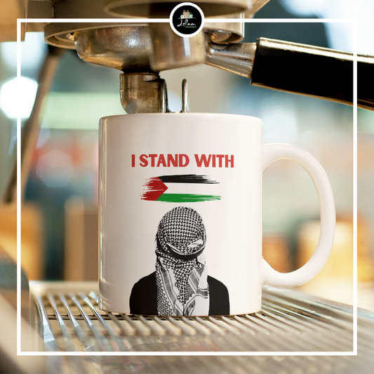 Palestina mok 'I stand with Palestine'