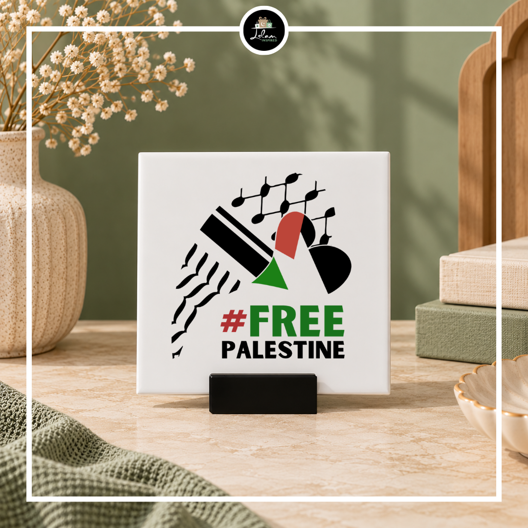 Decoratietegel Palestina 'Free Palestine'