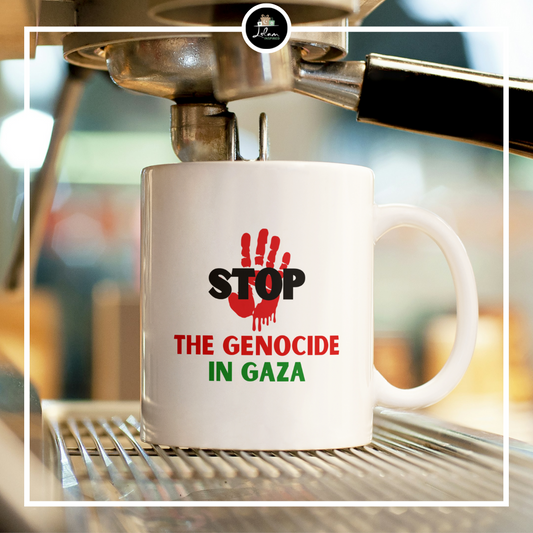 Palestina mok 'Stop the genocide in Gaza'