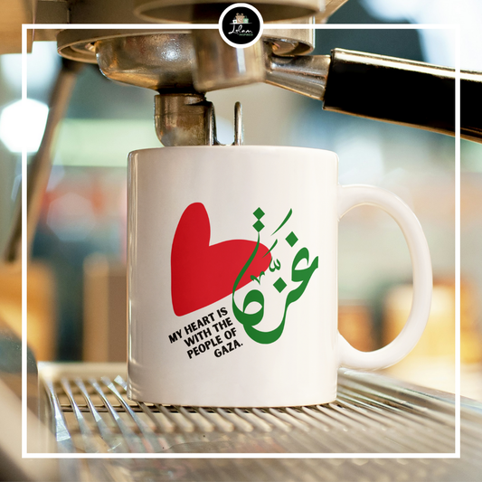 Palestina mok 'My heart is with the people of Gaza'