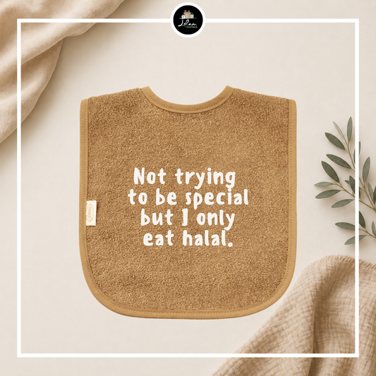 Slabbetje 'I only eat halal'
