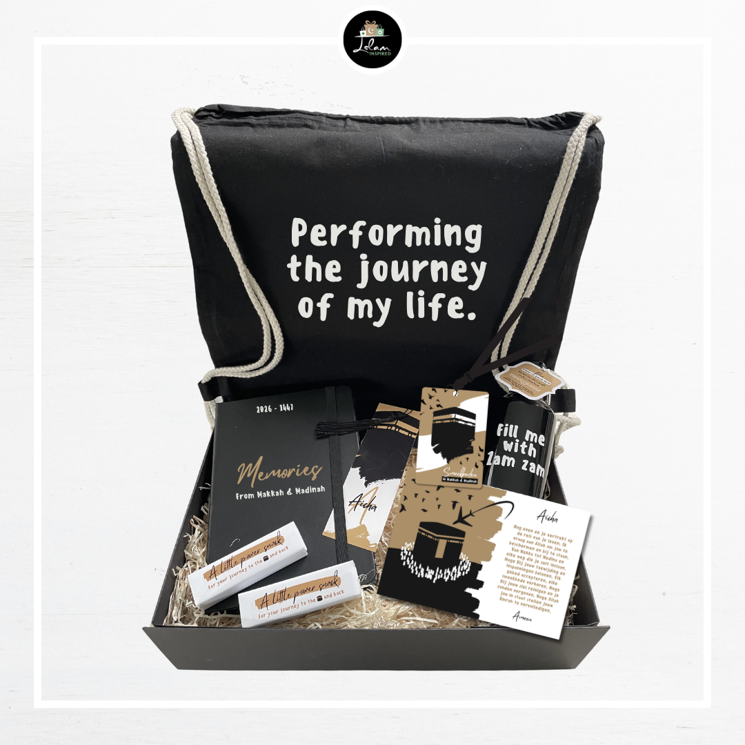 Gift box for someone going on Hajj or Umrah