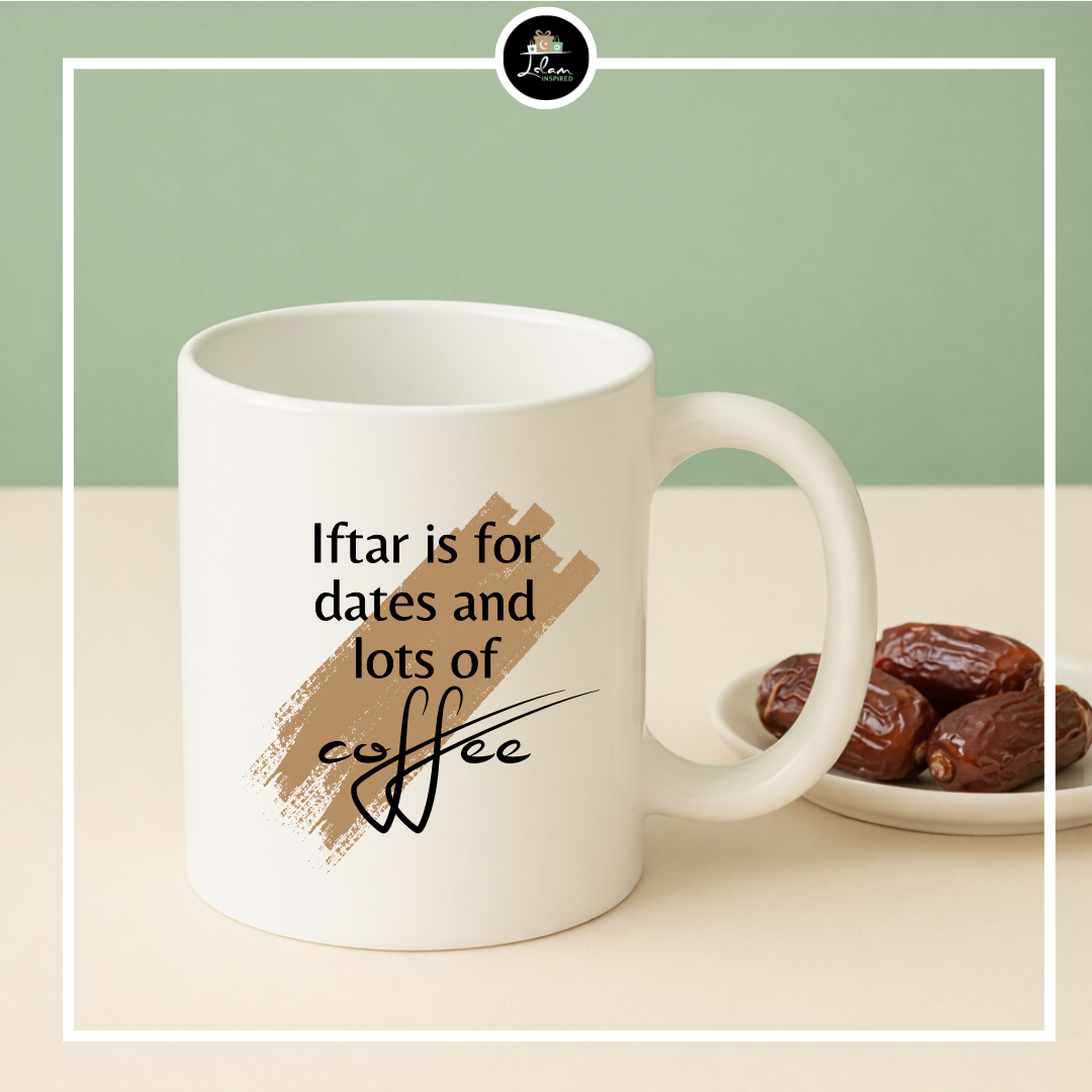 Ramadan mok 'Iftar is for dates and coffee'